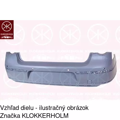 Zadný nárazník 955596 /POLCAR/ - obr. 1