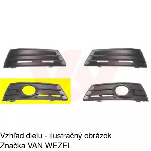 Kryt v nárazníku 955627-2 /POLCAR/ - obr. 1