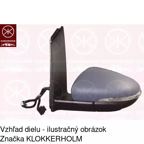 Vonkajšie zrkadlo POLCAR 9563515E - obr. 3