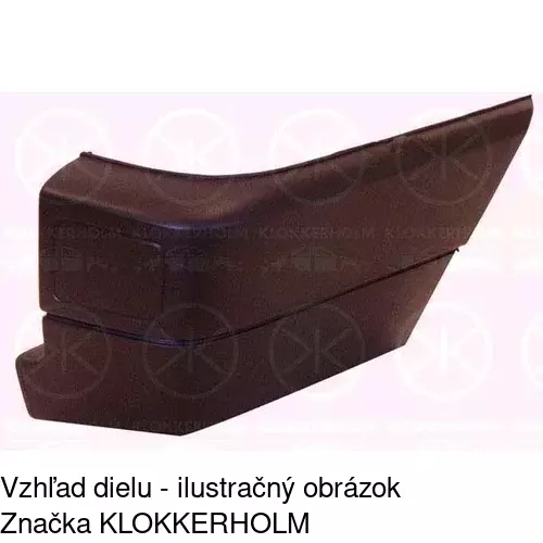 Rámik nárazníka POLCAR 956698