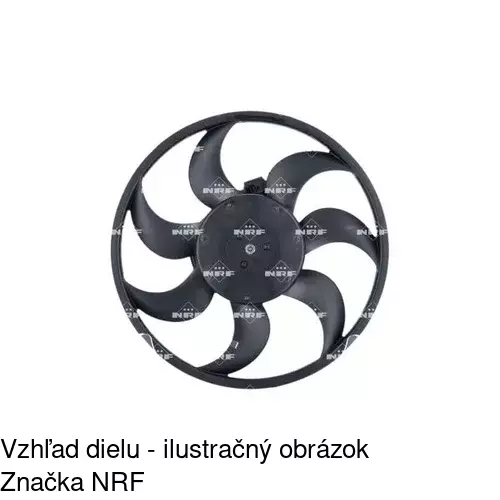 Ventilátor bez krytu / podpery POLCAR 956823U1 - obr. 5