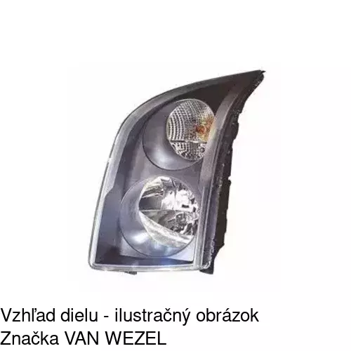 Hlavný reflektor POLCAR 9572090E - obr. 4