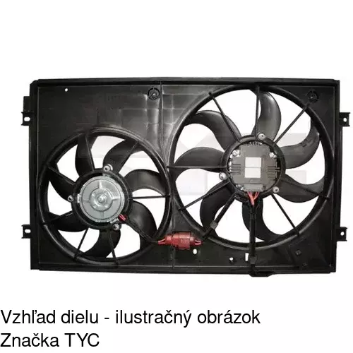 Kryt ventilátora POLCAR 957823-1 - obr. 2