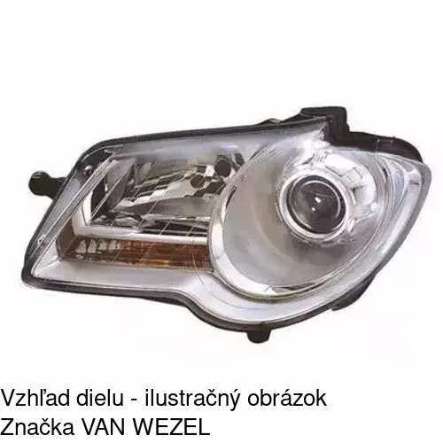 Hlavný reflektor POLCAR 957909-U - obr. 4