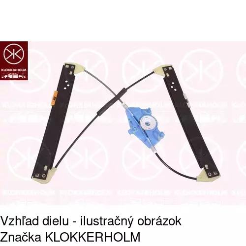 Elektrický mechanizmus okna dverí POLCAR 9580PSG4