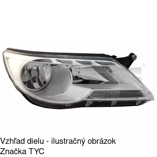 Hlavný reflektor POLCAR 9585090E