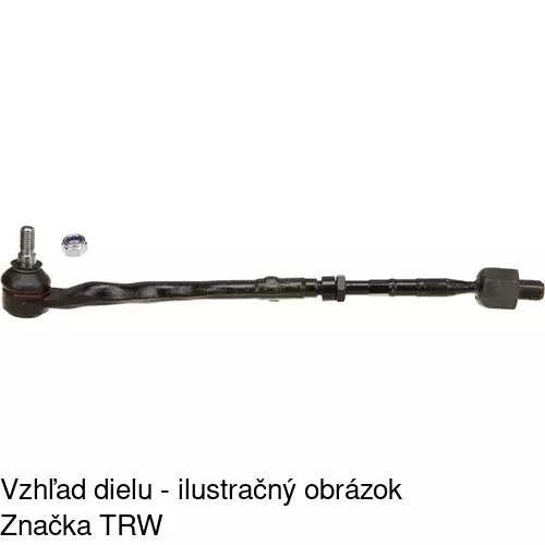 Tyč riadenia POLCAR B-602603 - obr. 2