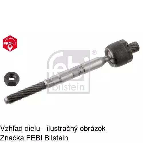 Tyč riadenia POLCAR B-801803 - obr. 1