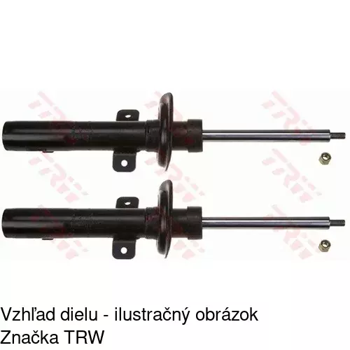 Plynový tlmič POLCAR S010334G - obr. 1