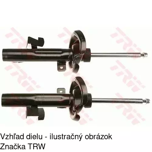 Plynový tlmič POLCAR S010441G - obr. 2