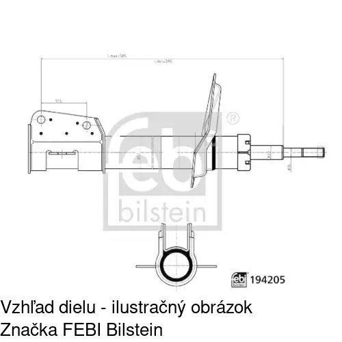 Plynový tlmič POLCAR S010474G - obr. 4