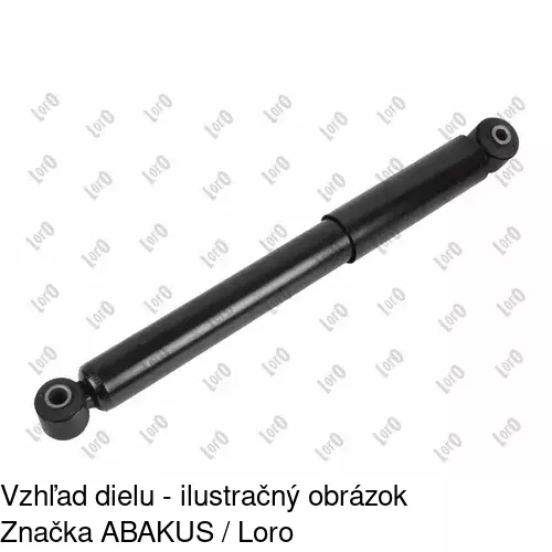 Plynový tlmič POLCAR S011428G - obr. 1