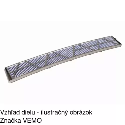 Kabínový filter s uhlíkom POLCAR S11-1004 - obr. 4