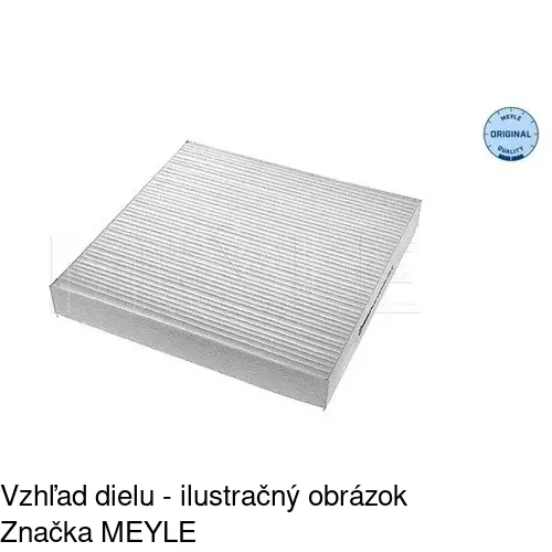 Kabínový filter s uhlíkom POLCAR S11-1031 - obr. 1