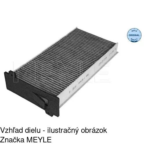 Kabínový filter s uhlíkom S11-1087 /POLCAR/ - obr. 5