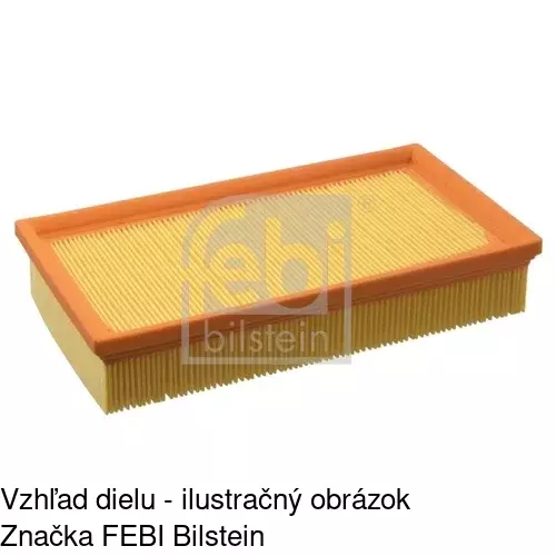 Vzduchový filter POLCAR S11-4023 - obr. 1