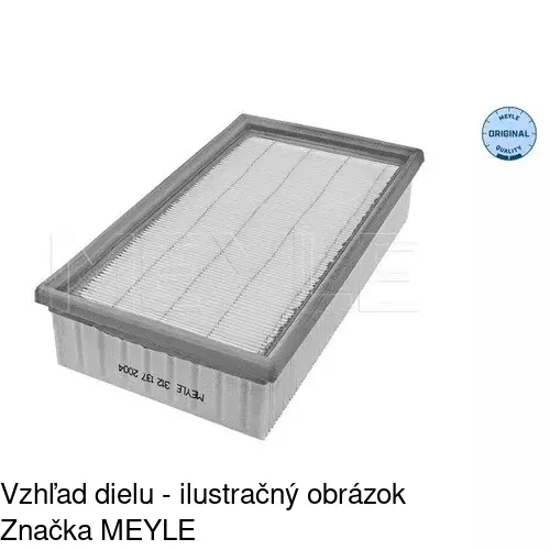 Vzduchový filter POLCAR S11-4059