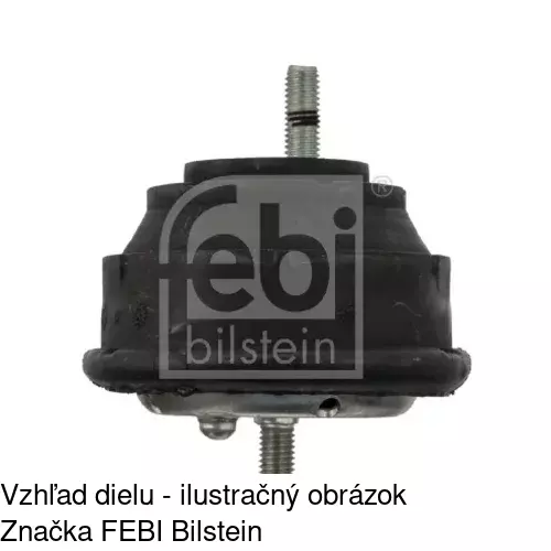 Silentblok motora POLCAR S2220012