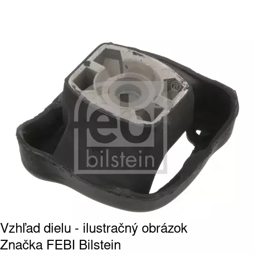 Silentblok motora POLCAR S2250009