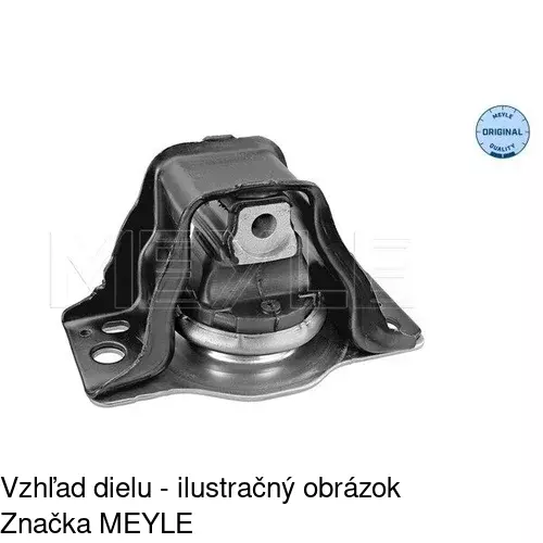 Silentblok motora POLCAR S2260031 - obr. 4