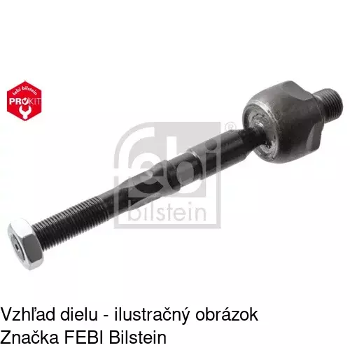 Tyč riadenia POLCAR S6041045 - obr. 1