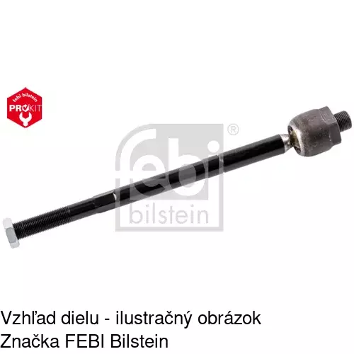 Tyč riadenia POLCAR S6055028 - obr. 1