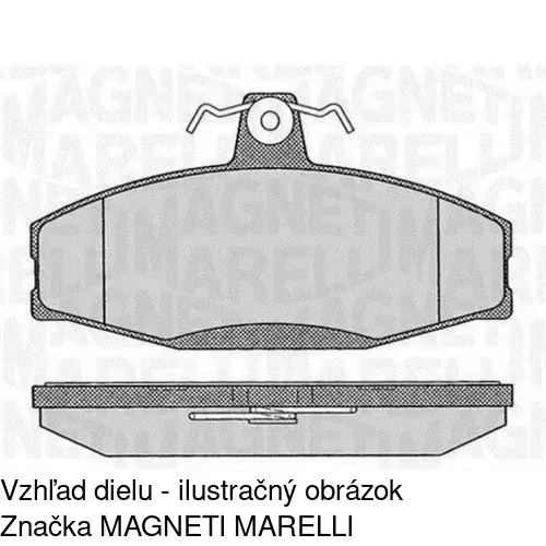 Brzdové dosky POLCAR S70-0011 - obr. 5