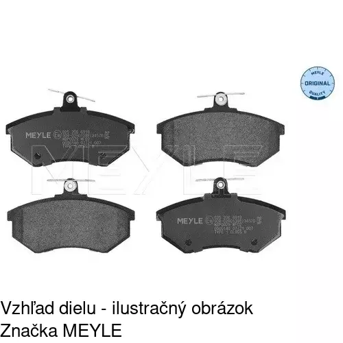 Brzdové dosky POLCAR S70-0027 - obr. 4