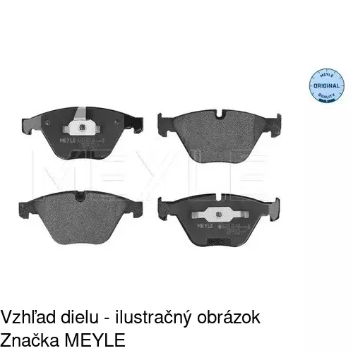 Brzdové dosky POLCAR S70-0212 - obr. 4