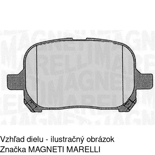 Brzdové dosky POLCAR S70-0283 - obr. 3