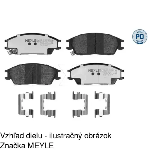 Brzdové dosky POLCAR S70-0309 - obr. 4