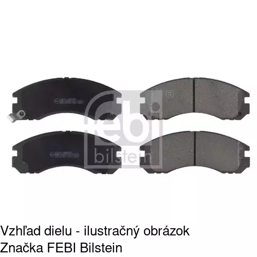 Brzdové dosky POLCAR S70-0325 - obr. 4