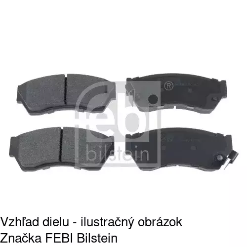 Brzdové dosky POLCAR S70-0331 - obr. 3