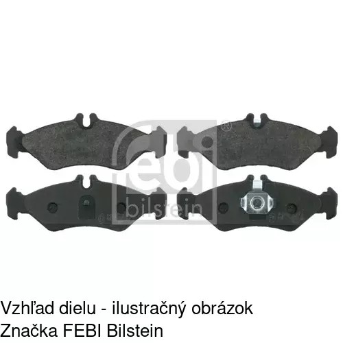 Brzdové dosky POLCAR S70-1088 - obr. 5