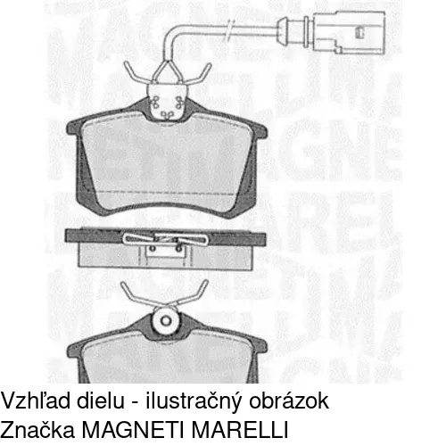 Brzdové dosky POLCAR S70-1345 - obr. 5