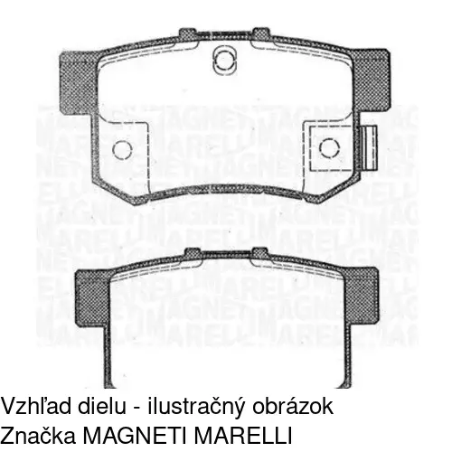 Brzdové dosky POLCAR S70-1369 - obr. 5