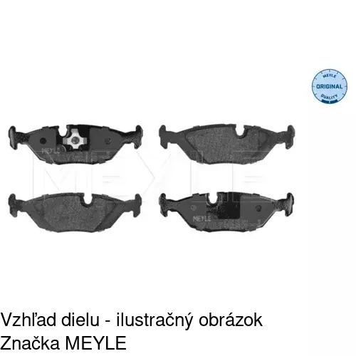 Brzdové dosky POLCAR S70-1463 - obr. 4