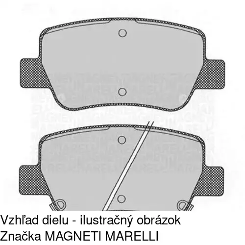 Brzdové dosky POLCAR S70-1542 - obr. 4