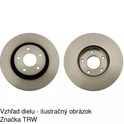 Brzdový kotúč POLCAR S71-0244 - obr. 2