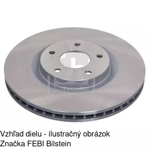 Brzdový kotúč POLCAR S71-0244 - obr. 5