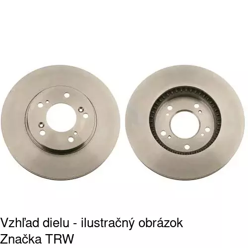 Brzdový kotúč POLCAR S71-0340 - obr. 3