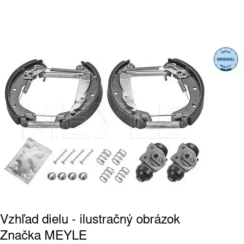 Brzdové čeľuste POLCAR S72-1005 - obr. 3