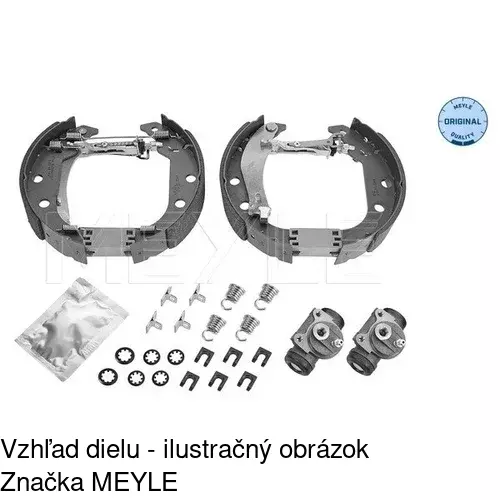 Brzdové čeľuste POLCAR S72-1046 - obr. 3