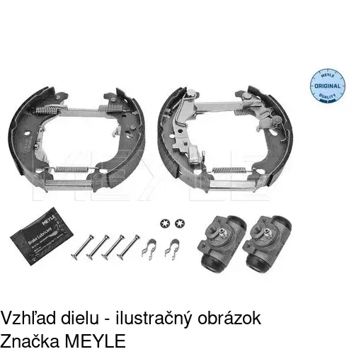 Brzdové čeľuste POLCAR S72-1093 - obr. 4