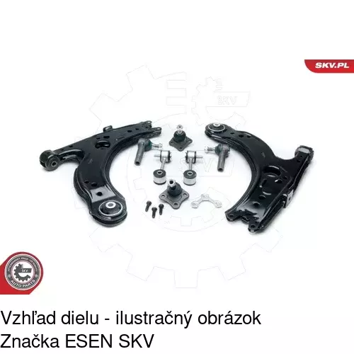 Tyčka stabilizátora POLCAR V-531 - obr. 2