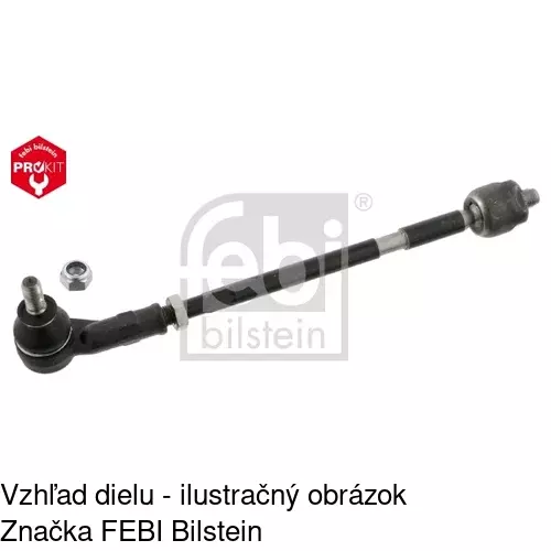 Tyč riadenia POLCAR V-902 - obr. 1