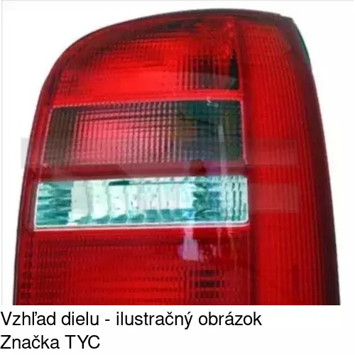 Zadné svetlo POLCAR 1325872E - obr. 1