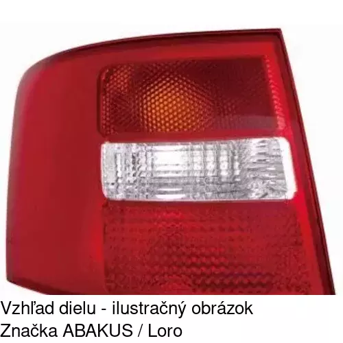 Zadné svetlo 1327873E /POLCAR/ - obr. 1