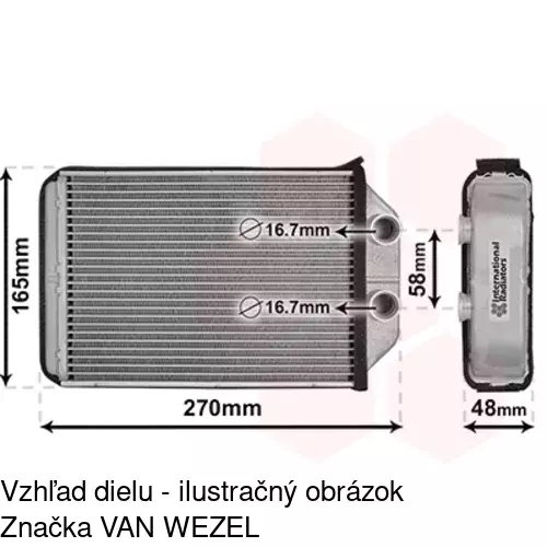 Radiátory POLCAR 1327N8-1 - obr. 1