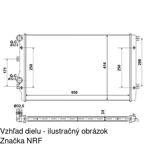 Chladiče vody POLCAR 1331082X - obr. 5